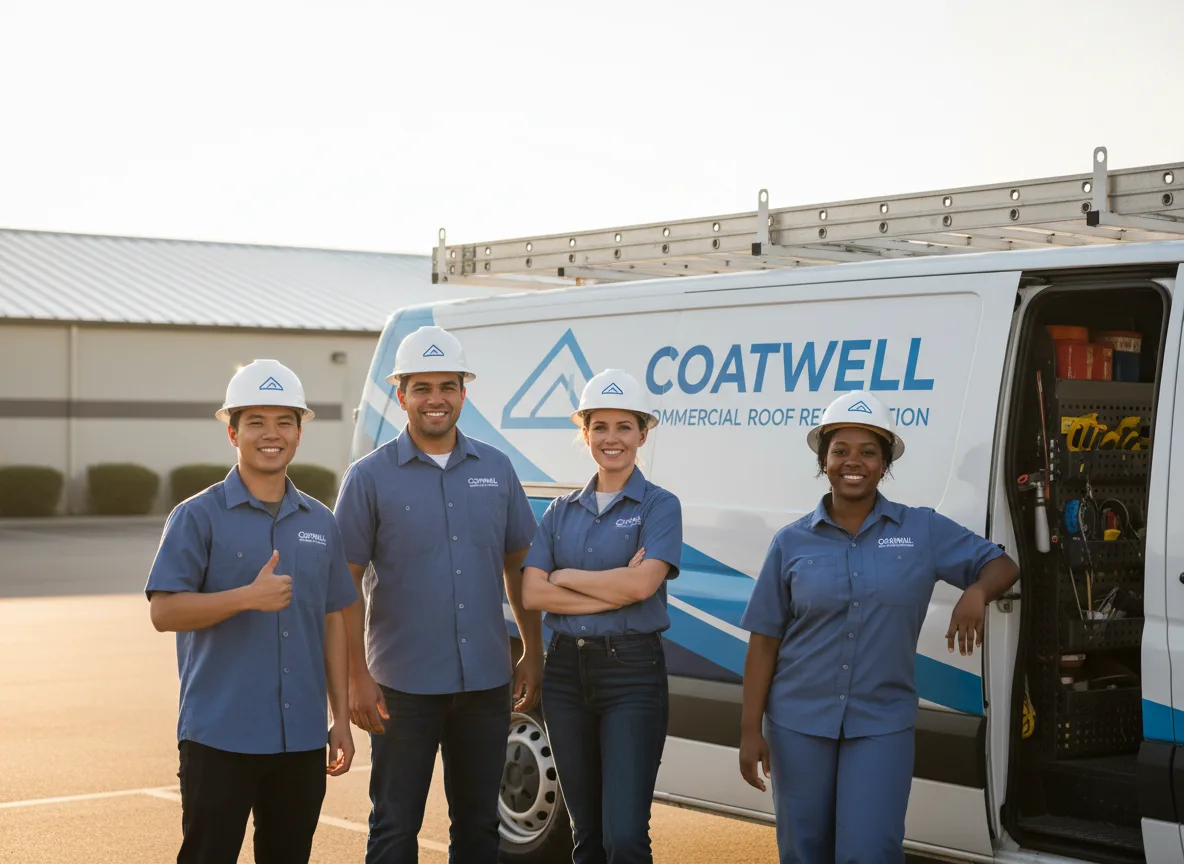 Commercial roof coating company in Strawn, IL